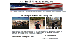 Desktop Screenshot of aimsmallinstruction.com
